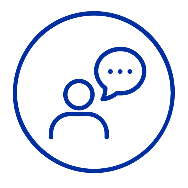 icono de asesoria personalizada en bienestar celular pro
